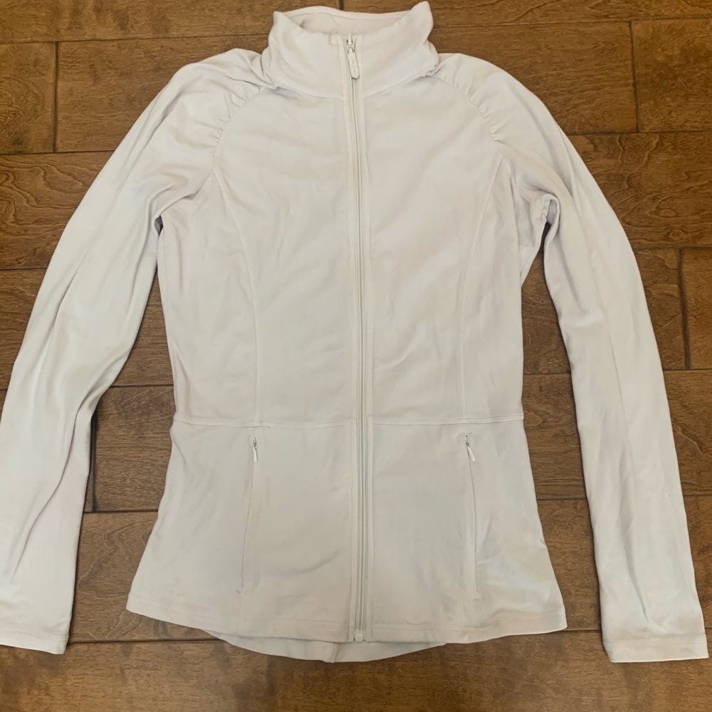 Lily Pulitzer White Weekender jacket (Luxletic)